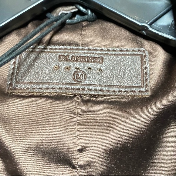 Free People x Blank NYC Fringe Suede Leather Jacket Bohemian Western Chic • M - Picture 8 of 9